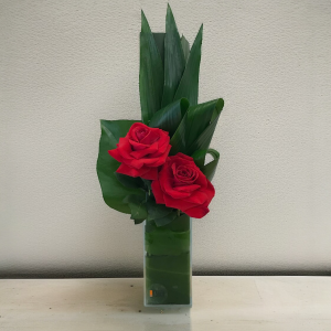arranjo due - dupla de rosas importadas