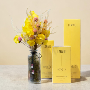 kit Lenvie | PatBO - amarelo vanilla bloom