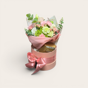 hat box - doce rose lindt