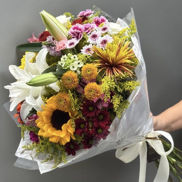 bouquet mix de flores e cores diversas GG